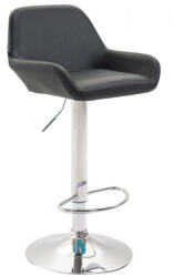 Modern Bárszék - Állítható Magasság - Műbőr - Fekete