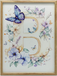  Vászonfestés Virágok és Lepkék Keret Nélkül 70x100 Cm Premium Vászon