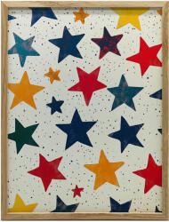  PREMIUM VÁSZONFESTÉS SZERENCSI CSILLAGOK KERET NÉLKÜL 50x70 CM