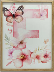 FALI PLAKÁT E BETŰ VIRÁGOS KIS HERCEGNŐNEK KERETTEL 50x70