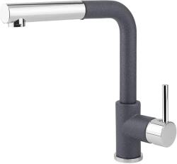 Concept BDG4527DG - mosogató csaptelep kihúzható zuhanyfejjel, 26, 9 cm, gránit/sötétszürke BDG4527DG (CO0047)