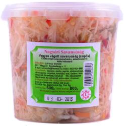 Nagyéri vödrös csípős vegyesvágott 600g