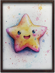  Radosna gwiazdka, 70x100 cm, bez ramy, płótno premium na blejtramie