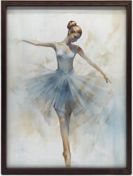  VÁSZON FESTMÉNY FALI BALERINA ÉTERIKUS TÁNCHOZ 70x100 CM KERET NÉLKÜL