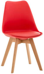  CLP Linares Piros Étkezőszék - Szintetikus Bőr