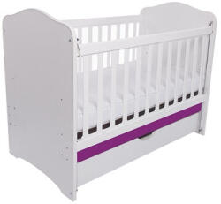 Vessanti Como Kiságy Fiókkal - Fehér Lila