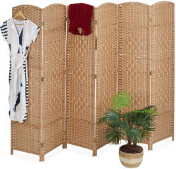  Belize térelválasztó paraván 6 részes natúr 170 x 241 cm 10041305