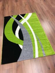  Barcelona E740 Modern Szőnyeg - Zöld-Fekete-Szürke - 160x230 cm