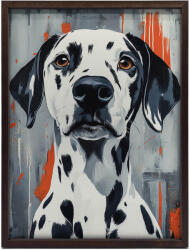  KERET FALI PLAKÁT DALMÁTA ABSZTRAKT ARANY 70x100