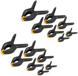 Tolsen Tools TOLSEN műanyag rugós szorító készlet, 14 db (10196)