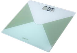 Vivax Cantar Cântar corporal digital 150 kg, Precizie 100g, Display LCD, Sticlă securizată, Ultra slim, Pornire/Oprire automată, Verde/Alb - pcone Cantar baie
