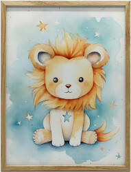  KERET FALI PLAKÁT LION' S GLOW OF Dreams GYERMEKEKNEK 70x100 CM