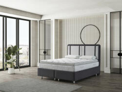 INFINIZA Puffy Ágykeret 160x200 cm - Puffy Ágyneműtartós Ágykeret - pepita - 385 000 Ft