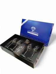  Prémium csiszolt borospohár és dekantáló készlet-Vadász ajándék