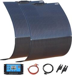  Rugalmas napelemkészlet, 150W, 300W, 450W, 600W opciók, 300W 2pcs 150W készlet