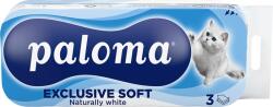 Paloma WC Papír Exclusive Soft 3 Rétegű 10 Tekercs Fehér