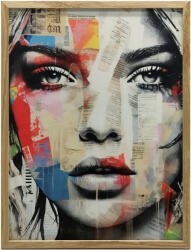  ALUMÍNIUM KERETES PLAKÁT ÉRZELEM MOZAIK 70x100 FEKETE