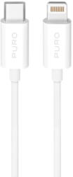 PURO TPE 20W USB-C - Lightning Cable 3m - White (PUCAPLTC20W3MTWHI) - pcone