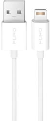 PURO TPE 12W USB-A - Lightning Cable 3m - White (PUCAPLT12W3MTWHI) - pcone