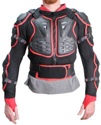 Roy Protectie cross enduro, Buzer VIG-20500, marime XL, culoare negru rosu (ROY23647)