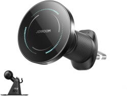 JOYROOM JR-ZS502 MagSafe Compatible Car Holder with Wireless Charger for Air Vent/Dashboard - Black (JR-ZS502) - pcone