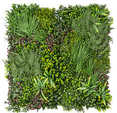  GreenWall Panel oldalfalra - 1 méter x 1 méteres zöldfal - mesterséges növényfal (Spirit) (18149)