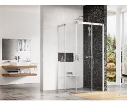 RAVAK Matrix MSRV4 zuhanykabin 100x100x195 cm, krómhatású, transparent (RAV-1WVAAC00Z1)