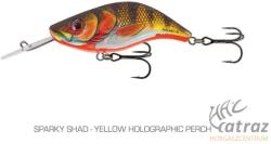Salmo Sparky Shad SS4F - Yellow Holographic Perch Salmo Floating Wobbler (QSS026)