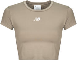 New Balance Tricouri mânecă scurtă Femei NB Harmony Fitted T-Shirt New Balance Bej EU S