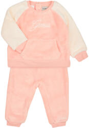 Guess Compleuri copii Fete SET FAUX FUR ACTIVE TOP+PANTS Guess roz 24 luni