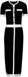 KARL LAGERFELD Rochii lungi Femei CLASSIC KNIT DRESS Karl Lagerfeld Negru EU L