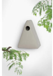 Fauna BV NINA kerámia fészkelő odú szürke - kézzel készített 12, 3x16x21 (N001S)