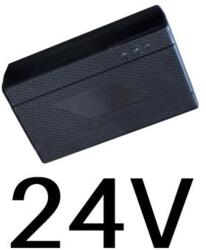 Utángyártott 24V 1, 8A 2 pólusú kerek csatlakozós akkutöltő zárt ólomakkumulátorhoz, zselés akkumulátorokhoz, elektromos kerékpárhoz (24V-1-5A-2polusu)