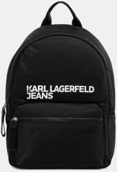 Karl Lagerfeld Jeans hátizsák fekete, nagy, nyomott mintás, A3M30353 - fekete Univerzális méret