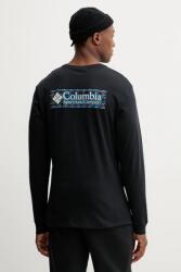 Columbia pamut hosszúujjú Explorers Canyon - fekete M