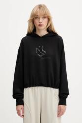 Karl Lagerfeld Jeans pamut melegítőfelső - fekete M - answear - 36 190 Ft