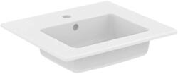Ideal Standard Eurovit - Mosdókagyló 51x45 cm, túlfolyóval, csapfurattal, fehér színű E109901 (E109901)