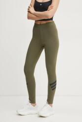 adidas legging Future Icons zöld, női, nyomott mintás, JE0221 - zöld XS