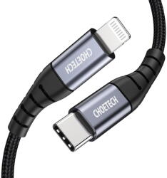 Choetech IP0041 USB-C / Lightning MFi 480Mb/s 3A 2 m cable - black - pcone