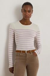 Ralph Lauren blúz pamutból bézs, mintás, 200980046 - bézs L