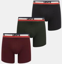 Levi's boxeralsó 3 db bordó, 37149-1220 - burgundia S