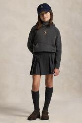 Ralph Lauren gyerek szoknya szürke, mini, egyenes, 313979065001 - szürke 130-134