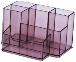 KEJEA Suport accesorii birou, 6 compartimente, 105x85 mm, fumuriu, KEJEA (KJ-K-097-BR)