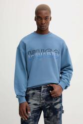 HUGO Blue pamut melegítőfelső - kék XS - answear - 30 990 Ft