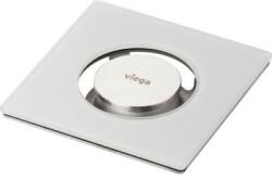 Viega Advantix Visign RS5 zuhanylefolyó rács áttetsző/világosszürke üveg (617127) (617127)