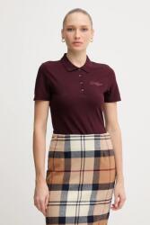 Tommy Hilfiger poló - burgundia XS