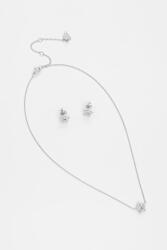 Guess nyaklánc és fülbevalók ICONIQUE JUBS05 117JW - ezüst Univerzális méret