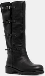 MICHAEL Michael Kors bőr csizma Darrington fekete, platformos, 40F5DTFB6L. 001 - fekete Női 40