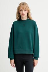 HUGO BOSS pamut melegítőfelső fekete, sima, 50527463 - zöld S