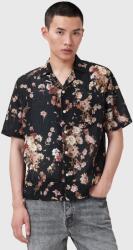 AllSaints selyem ruha ARMADA fekete, regular, M002SD - fekete L